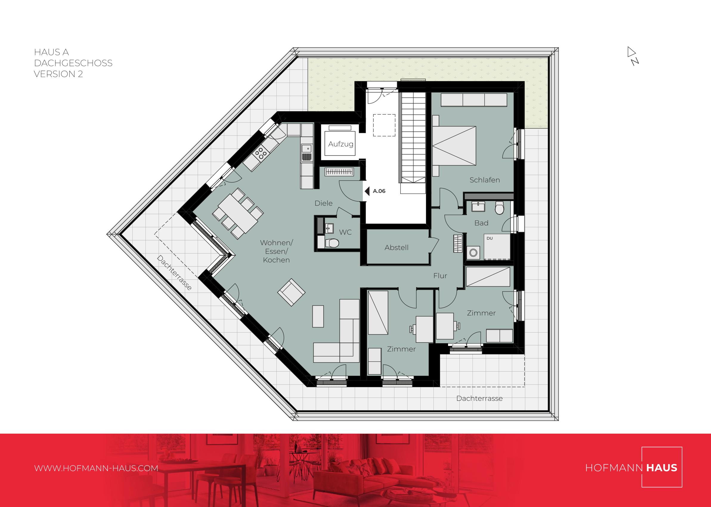 Grundriss Penthouse VISTA STETTENFELS Donnbronn